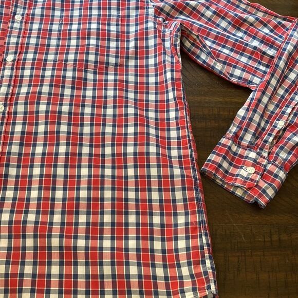 Pronto Uomo Plaid Dapper Buttonup Collared Shirt With Long Sleeves - Picture 3 of 12